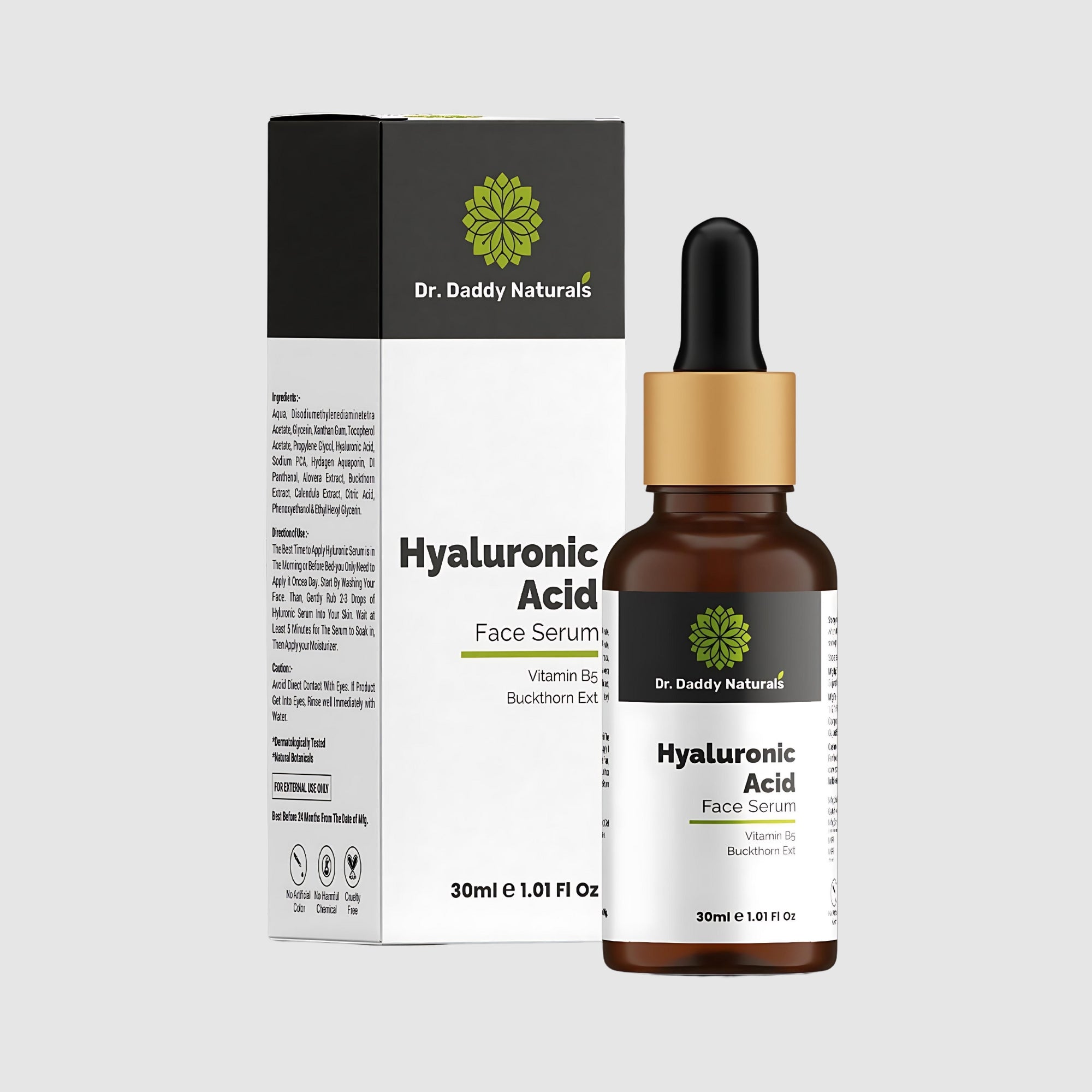 Best Hyaluronic Acid Face Serum - Dr. Daddy Naturals