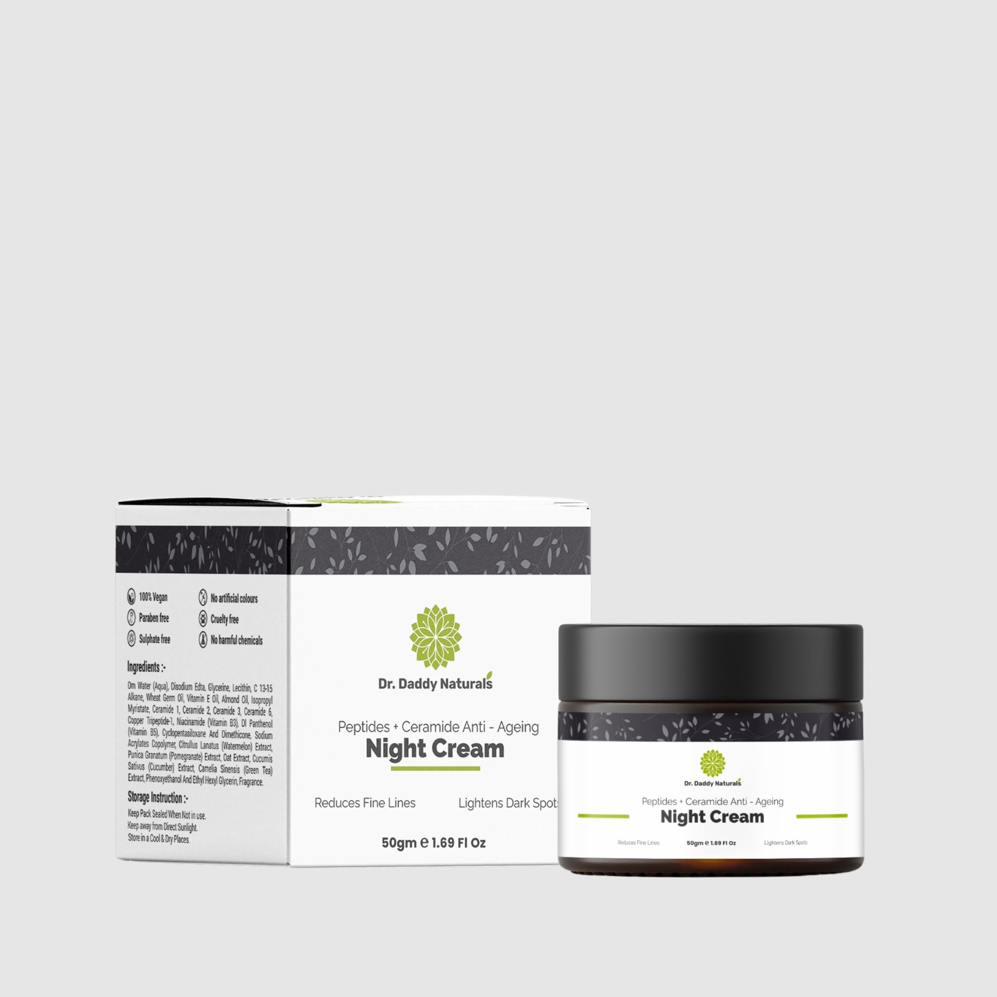 Night Cream For Reduce Fine Lines & Dark Spots  - Dr. Daddy Naturals