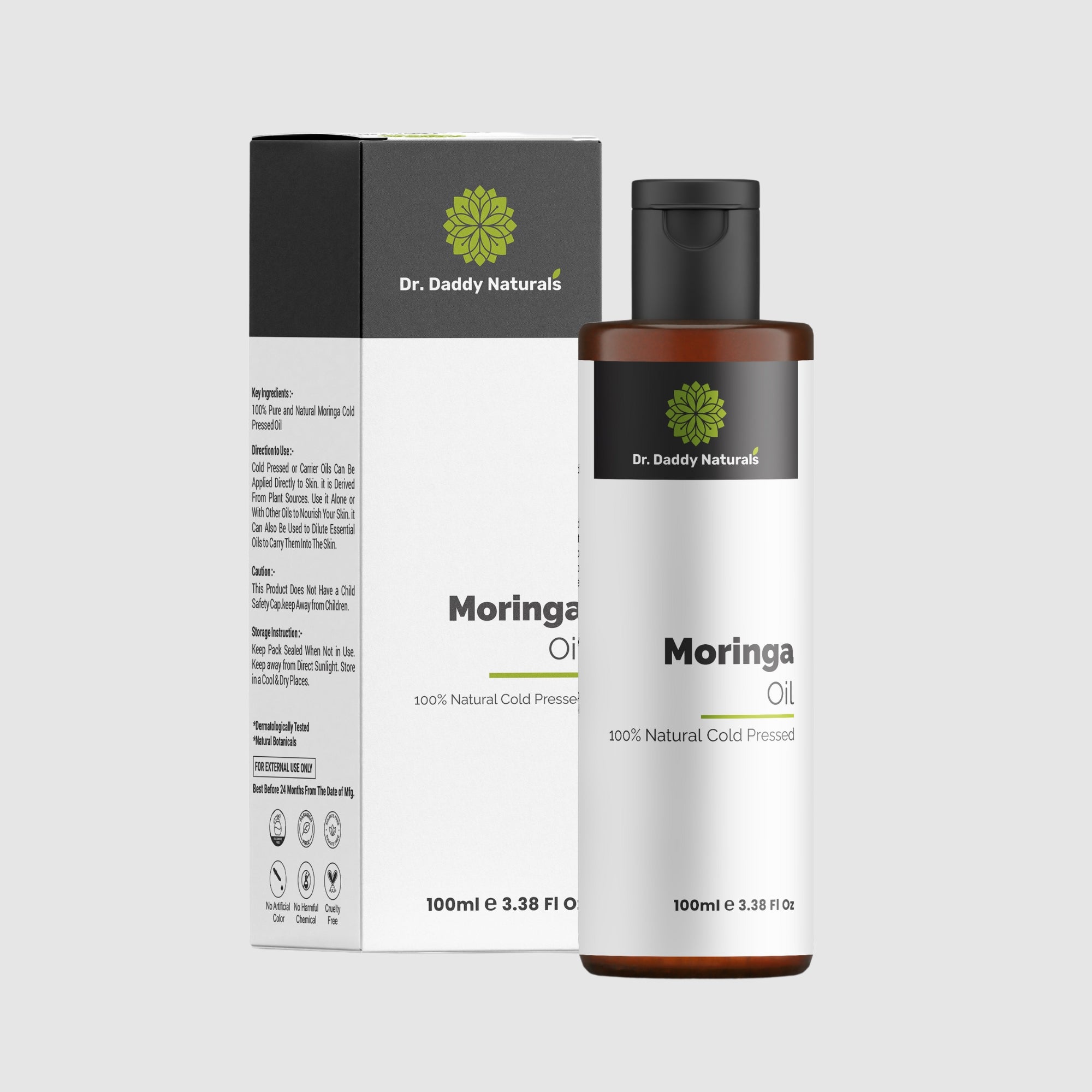 Moringa Oil For Hair & Skin - Dr. Daddy Naturals