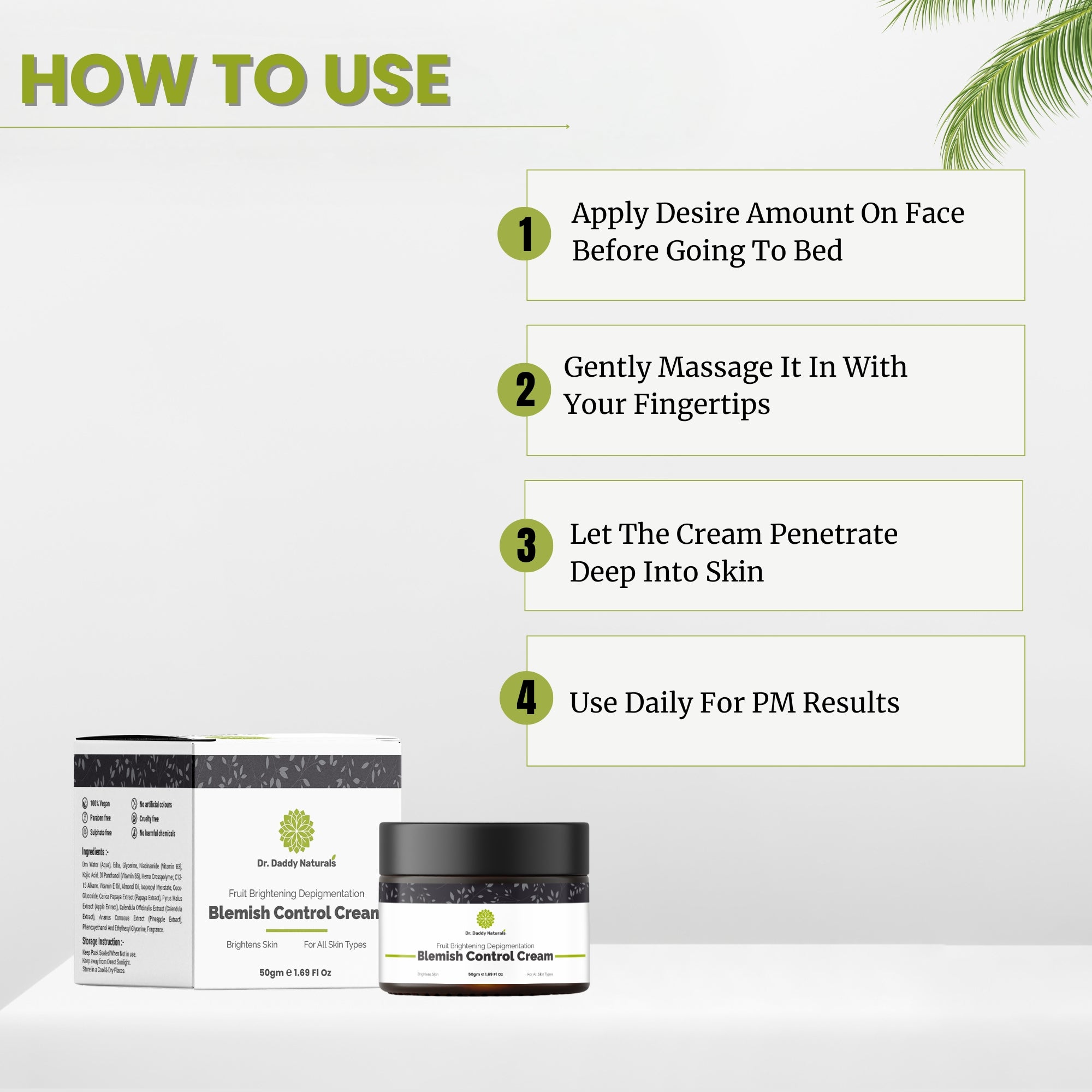 Blemish Control Cream - Dr. Daddy Naturals