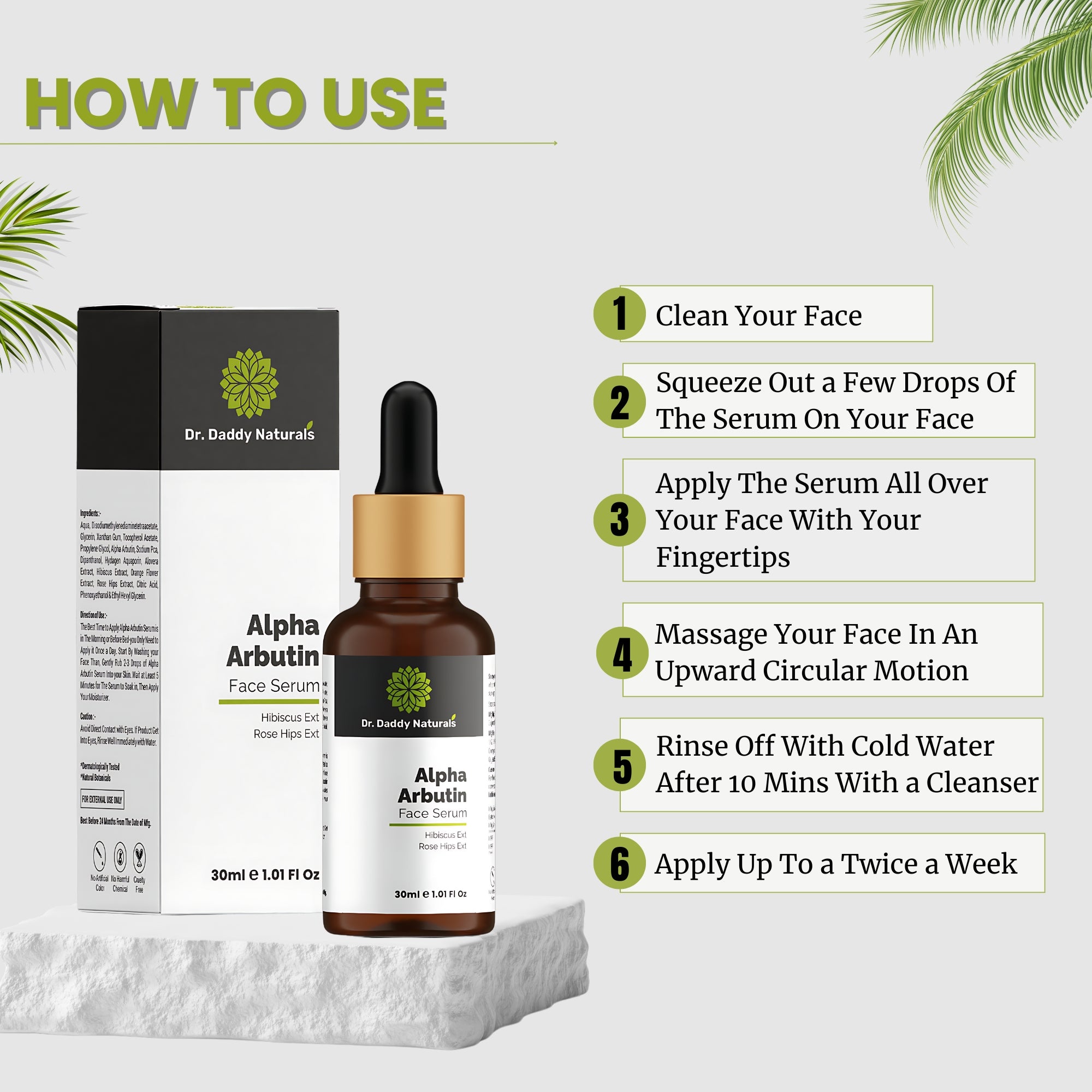 Alpha Arbutin Serum – The Ultimate Dark Spot Removal and Skin Brightening Solution